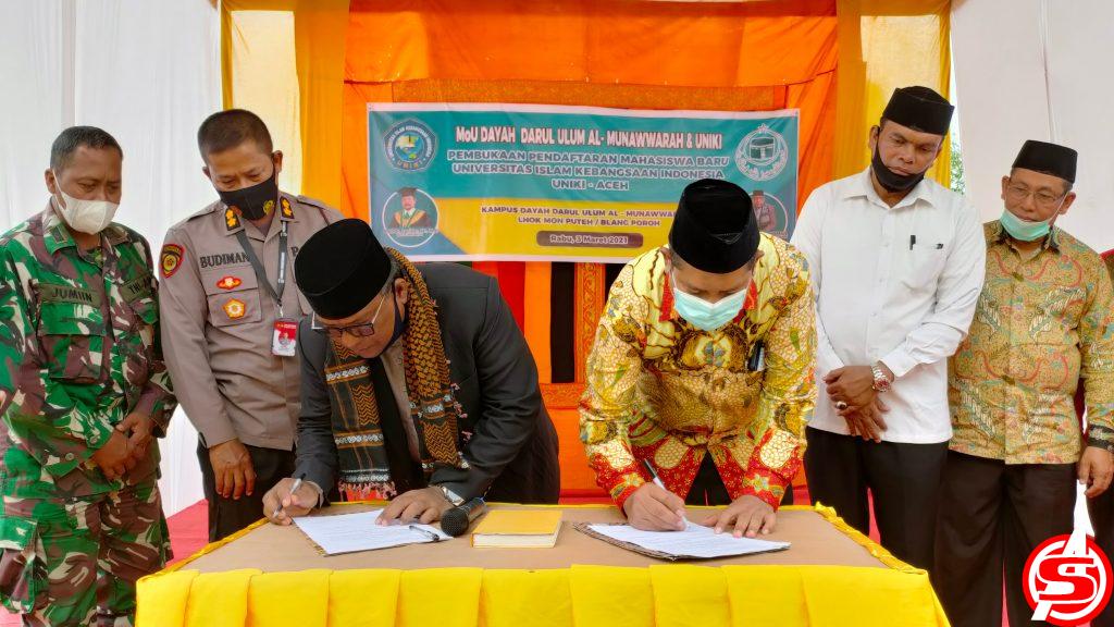 Dayah Darul Ulum Al-Munawwarah Siap Sediakan Lahan Bangun Kampus