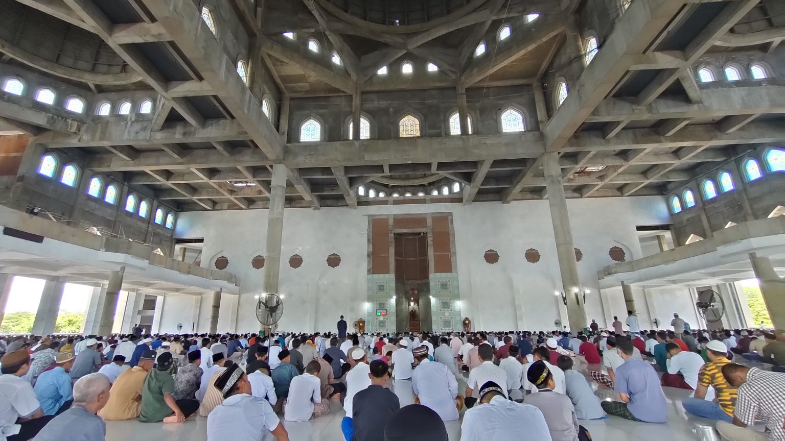 Jumat Perdana Bulan Ramadhan, MIC Lhokseumawe Penuh