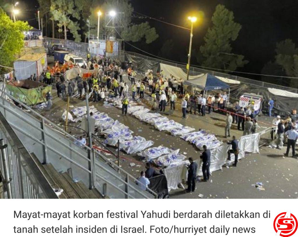 Festival Yahudi Berdarah: Orang-orang Terlempar ke Udara