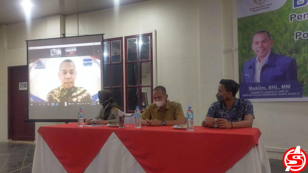 Muslim DPR Fasilitas Bimtek untuk Petani dan Penyuluh di Aceh Utara