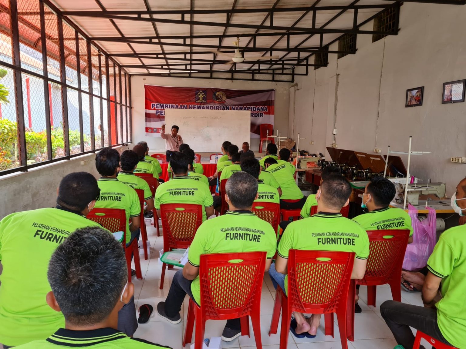 40 Narapidana Lapas Lhokseumawe Ikut Pelatihan Furniture