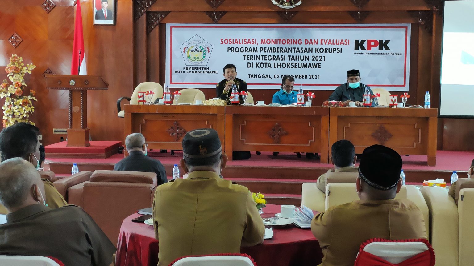Tim KPK Lakukan Ini di Lhokseumawe