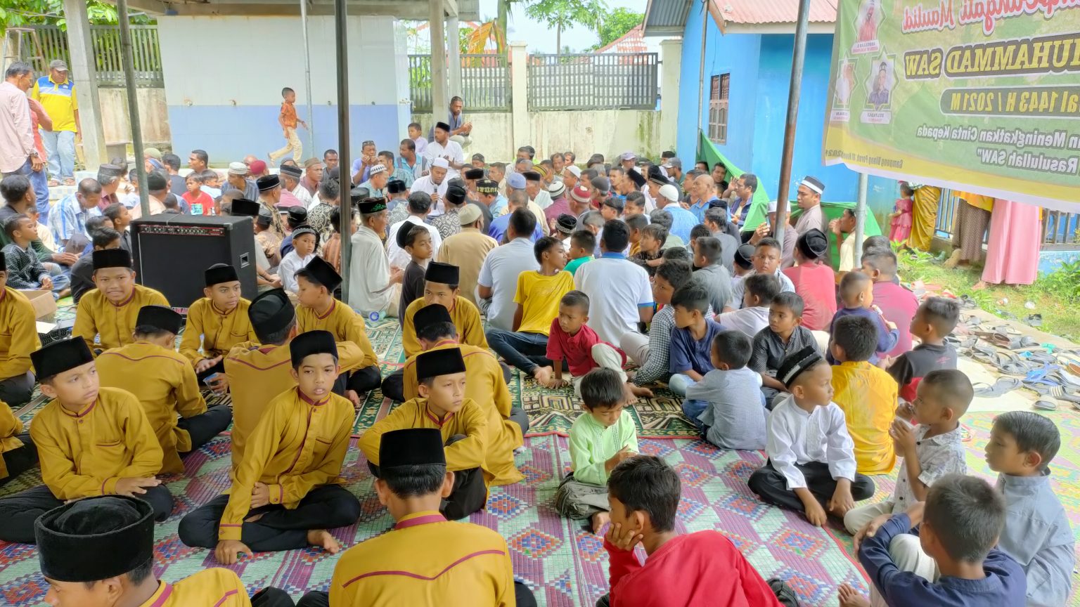 Blang Poroh Peringati Maulid Nabi Muhammad SAW