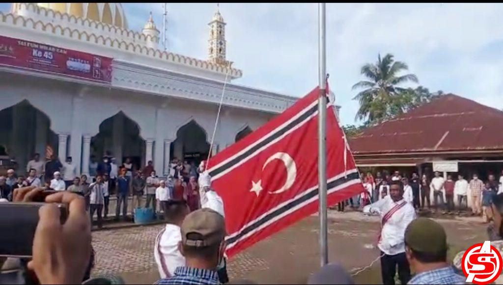 Upacara Milad GAM ke 45 di Lhokseumawe Sukses