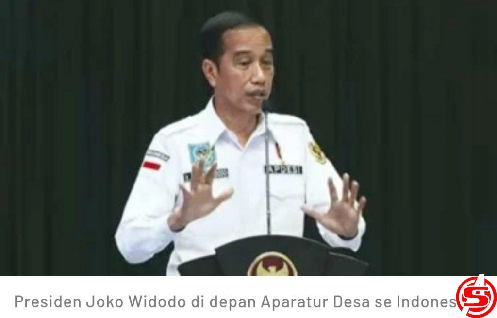 Jokowi Baru Tau Jika Gaji Kades Dirapel 3 Bulan Sekali, Kita Ubah Setiap Bulan