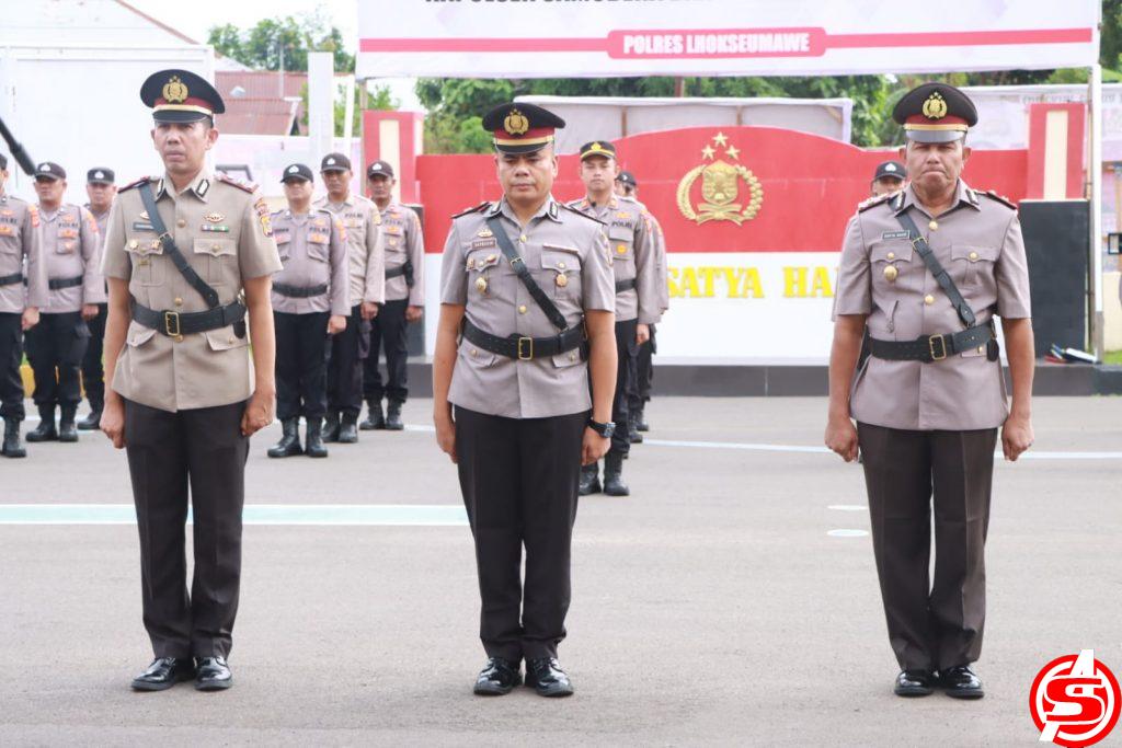 Dua Kapolsek di Lhokseumawe Dimutasi, Satu Diantaranya Jadi Kasat Narkoba