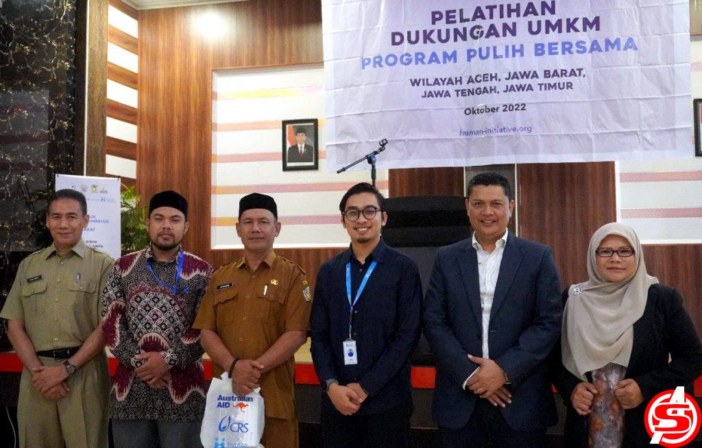 Human Initiative Gelar Pelatihan untuk Pelaku UKM di Kota Lhokseumawe
