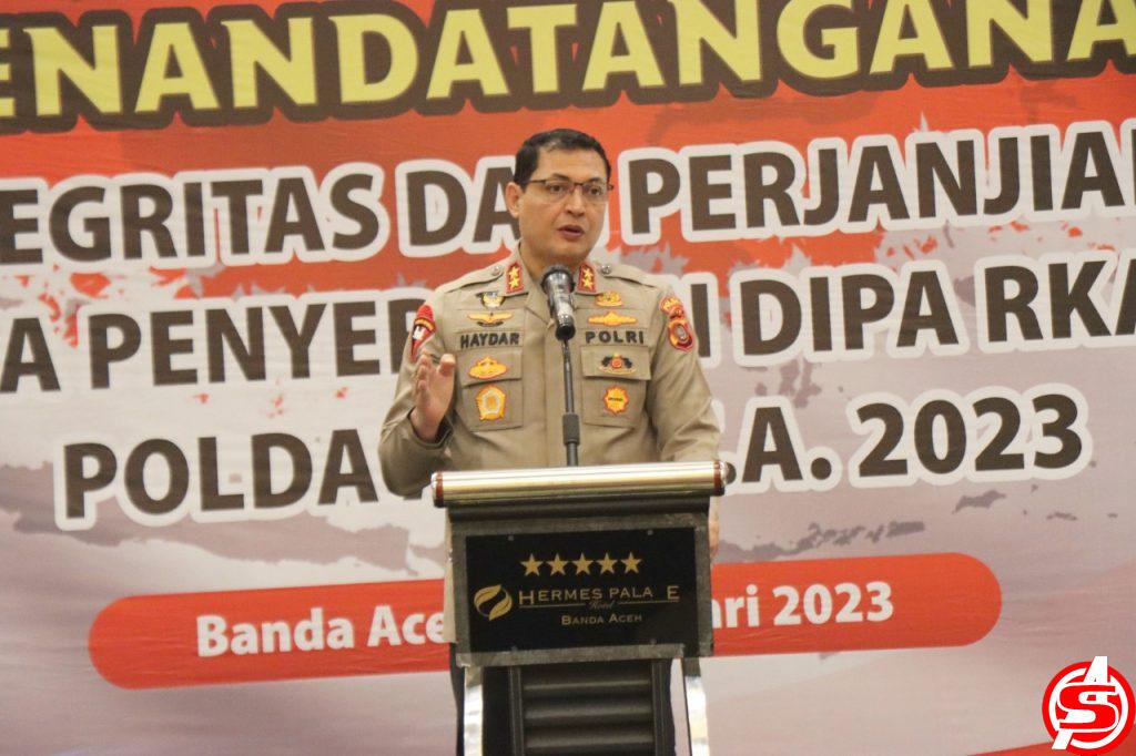 Seluruh Kapolres se Aceh Kumpul di Polda, Ini Yang Dibahas Kapolda