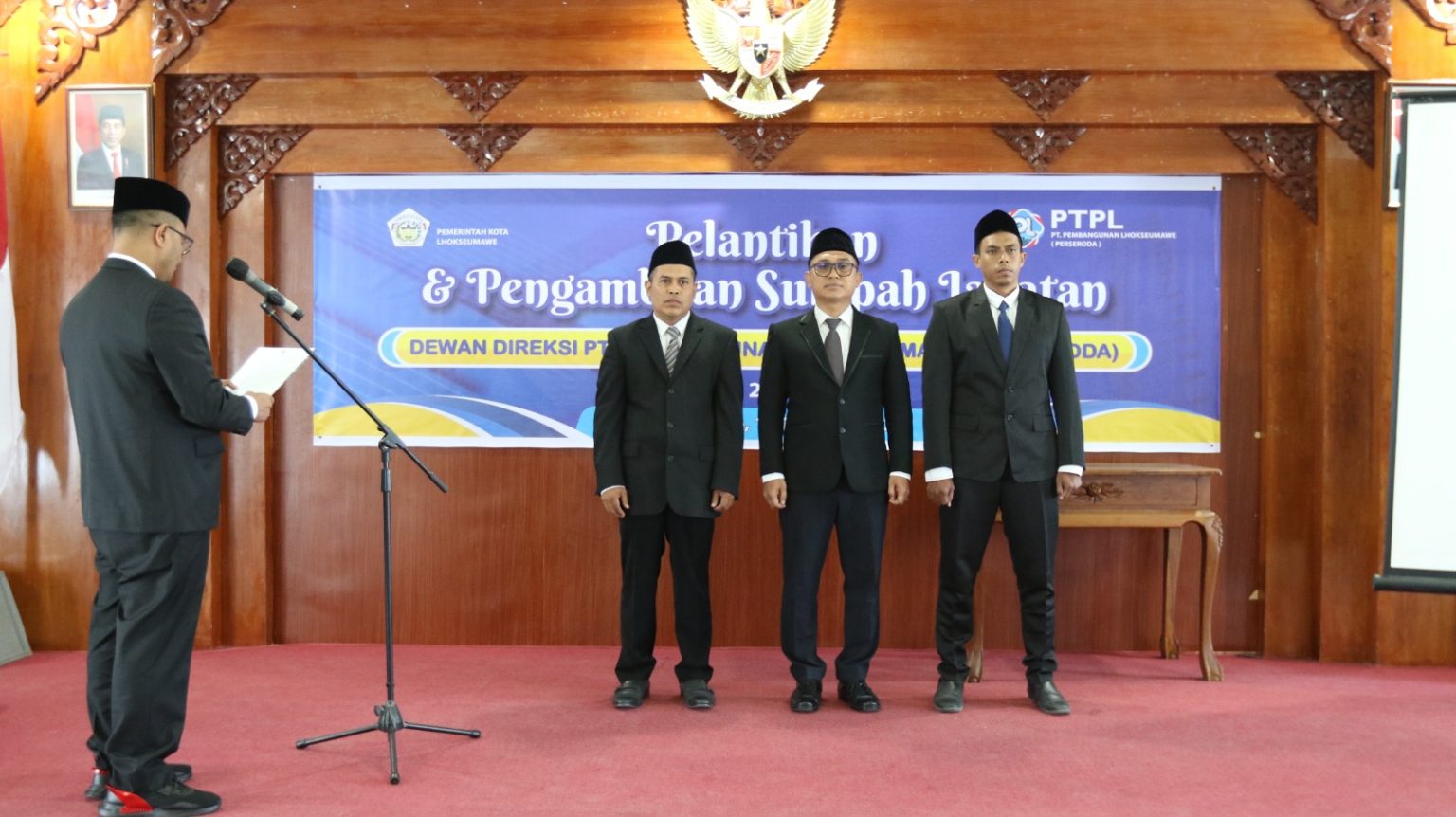 Lantik Direktur PTPL, ‘Jangan Ada Warung Dalam Warung’