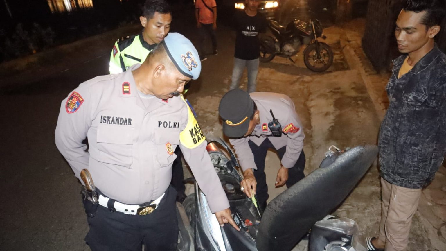 Cegah Kenakalan Remaja,Polres Lhokseumawe Gelar Operasi Terpadu