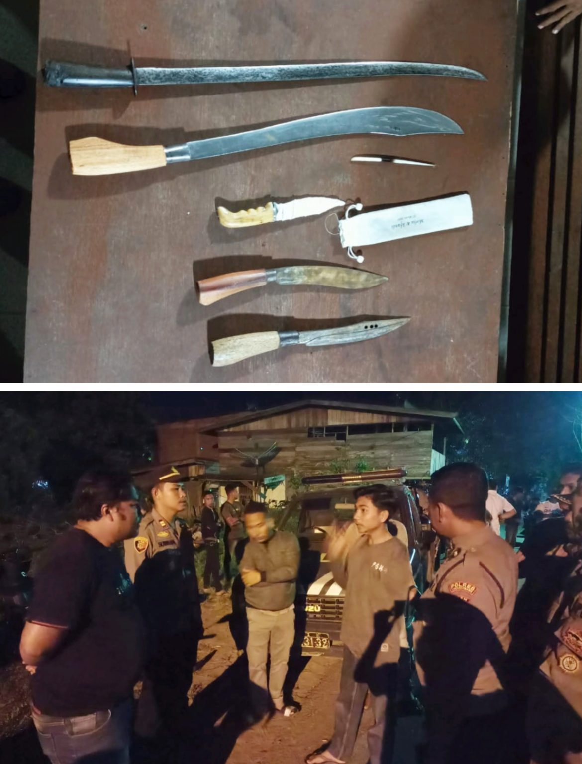 Polisi Gagalkan Pengeroyokan Antar Remaja Pakai Sajam di Aceh Utara