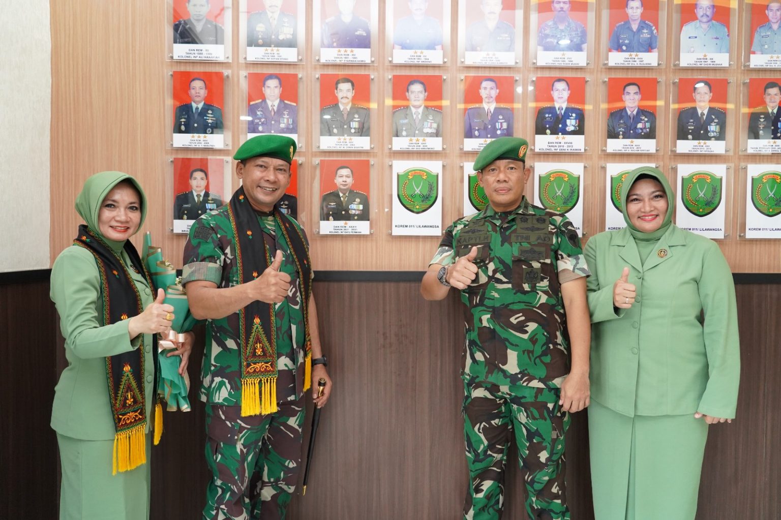 Kolonel Kapti Jabat Danrem 011/Lilawangsa