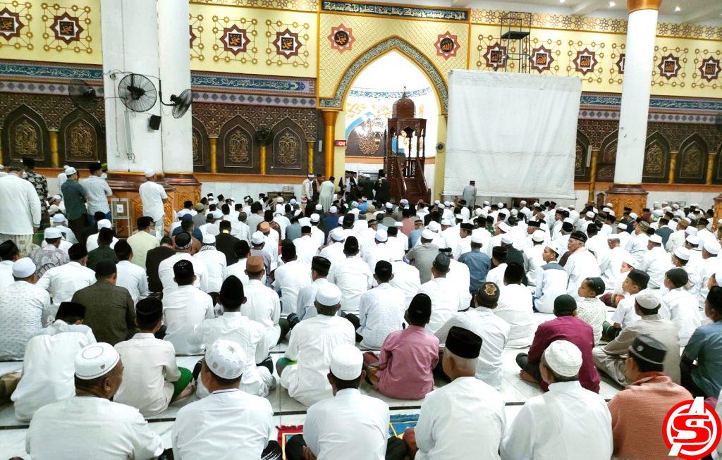 Ribuan Jamaah Ikut Safari Subuh se- Aceh di Masjid Agung Lhoksukon
