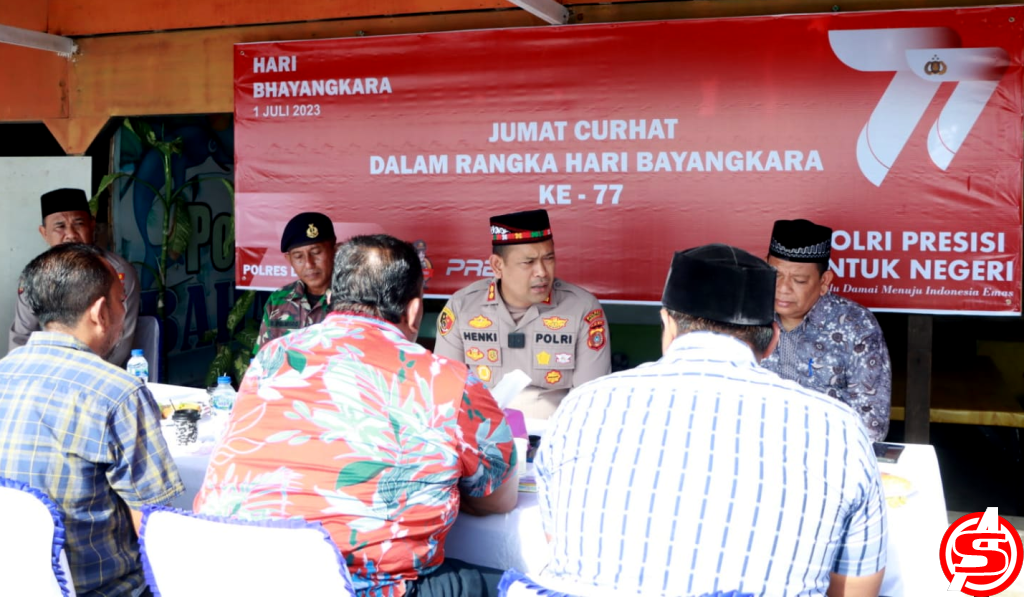 Jumat Curhat, Kapolres Lhokseumawe Tampung Aspirasi Nelayan Pusong