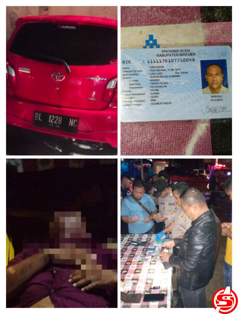 Breaking News:Warga Bireuen Ditemukan Meninggal di Dekat Hotel Diana Lhokseumawe