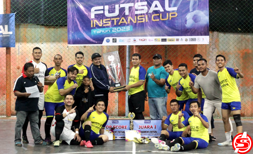BSI Priority Juara Turnamen Futsal Antar Instansi 2023