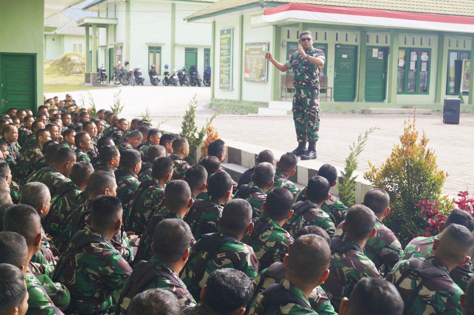 Danrem Lilawangsa Ingatkan Personil Kodim Bener Meriah Bijak Gunakan Medsos