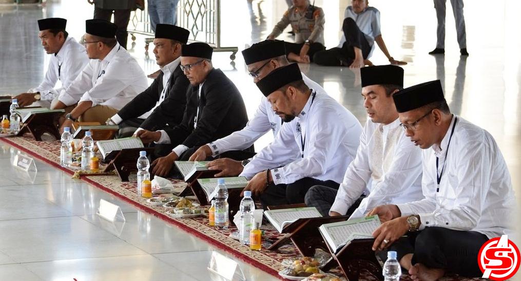 4 Bapaslon Kepala Daerah Lhokseumawe Ikut Uji Mampu Baca Alquran