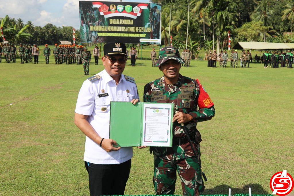 Pj Wali Kota Lhokseumawe Apresiasi Program TMMD Reguler ke-122