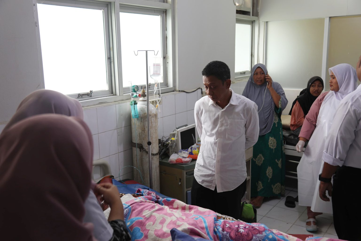 Korban Disirami Air Aki Jadi Perhatian Khusus Pemko Lhokseumawe