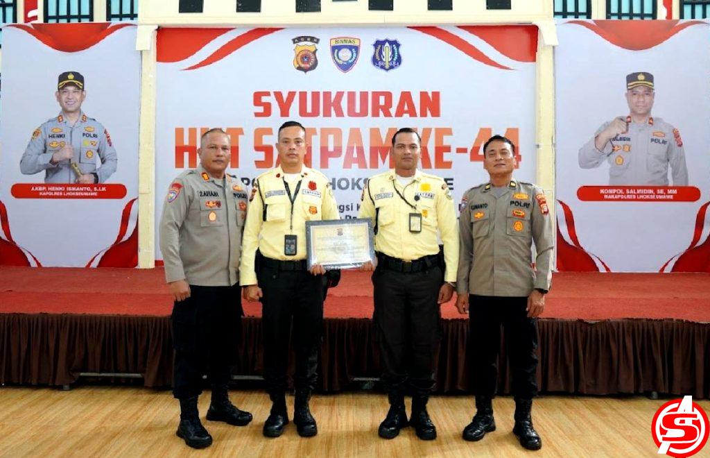 HUT Satpam ke-44, PIM Raih Penghargaan Satpam Terbaik