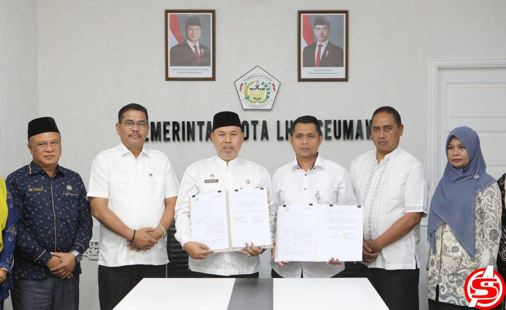 Pemko Lhokseumawe dan Bulog Teken Kerjasama, Ini Tujuannya