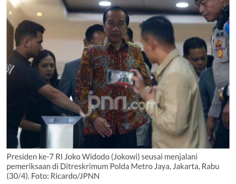 Bareskrim Periksa Staf UGM dan KPU RI Terkait Dugaan Ijazah Palsu Jokowi