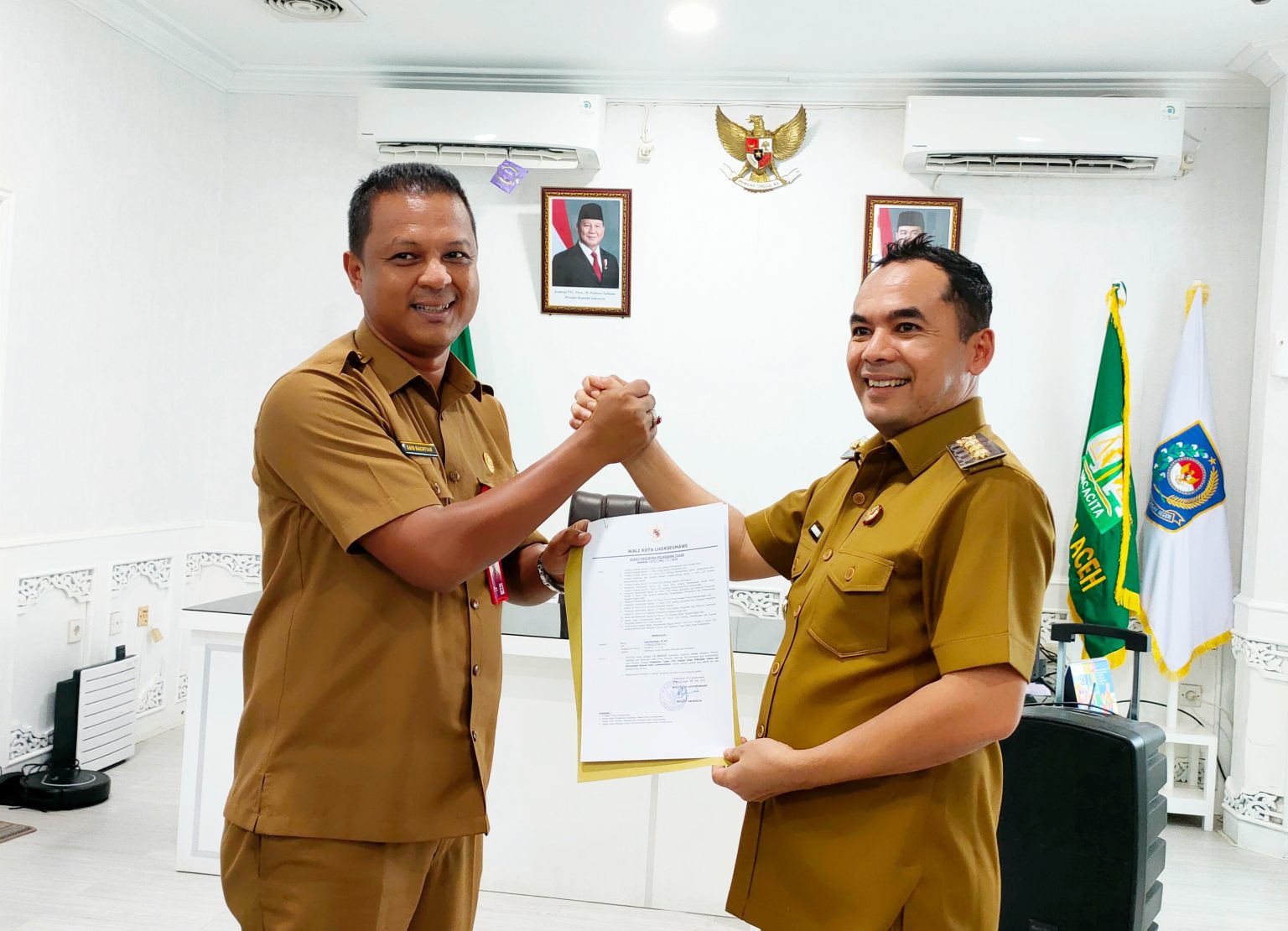 Wali Kota Lhokseumawe Tunjuk Said Bachtiar Jadi Plt Kepala Dinas PUPR