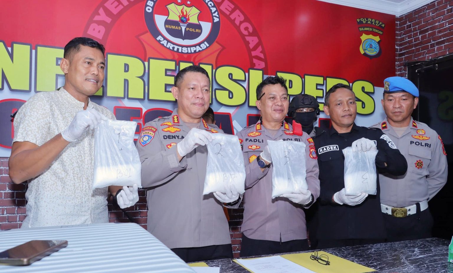 Bawa 3,5 Kilogram Narkoba,Kurir Sabu Asal Aceh Ditangkap di Bandara Palu