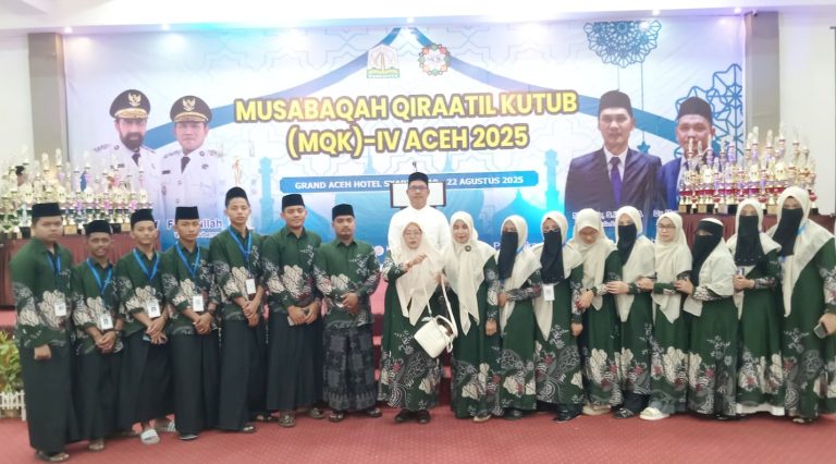 Kafilah Aceh Utara Ukir Prestasi di MQK IV Aceh, Berkat Sentuhan Kadis Pendidikan Dayah