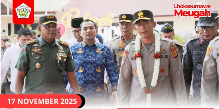 Wali Kota Lhokseumawe Sambut Kapolda Aceh: Perkuat Sinergi Keamanan di Wilayah Utara