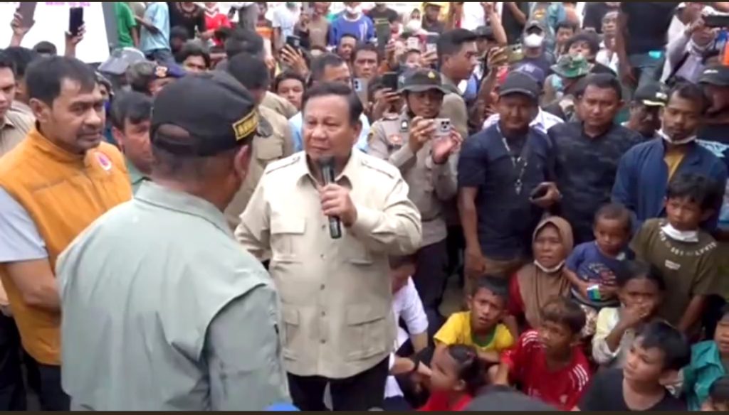 Presiden Prabowo ke Aceh Tamiang: “Kita Tidak Boleh Tebang Pohon Sembarangan”