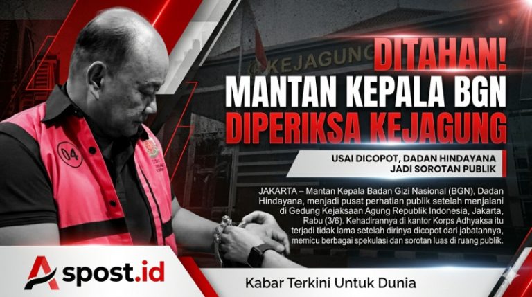 Usai Dicopot dari Jabatan, Mantan Kepala BGN Jalani Pemeriksaan di Kejagung, Jadi Sorotan Publik