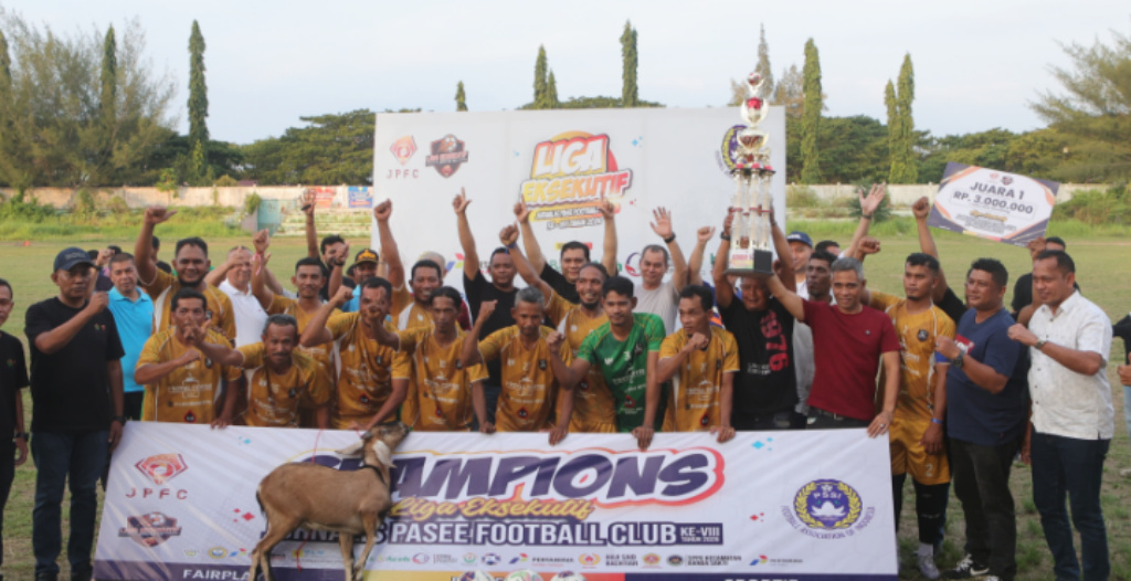 Husaini Saksikan Final Liga Eksekutif JPFC 2026, Pemko Lhokseumawe Siap Majukan Sepak Bola Daerah