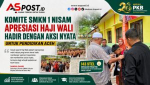 Komite SMKN 1 Nisam Apresiasi Haji Wali Hadir dengan Aksi Nyata untuk Pendidikan Aceh