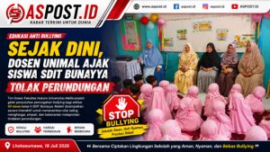 Edukasi Anti Bullying Sejak Dini, Dosen Unimal Ajak Siswa SDIT Bunayya Tolak Perundungan