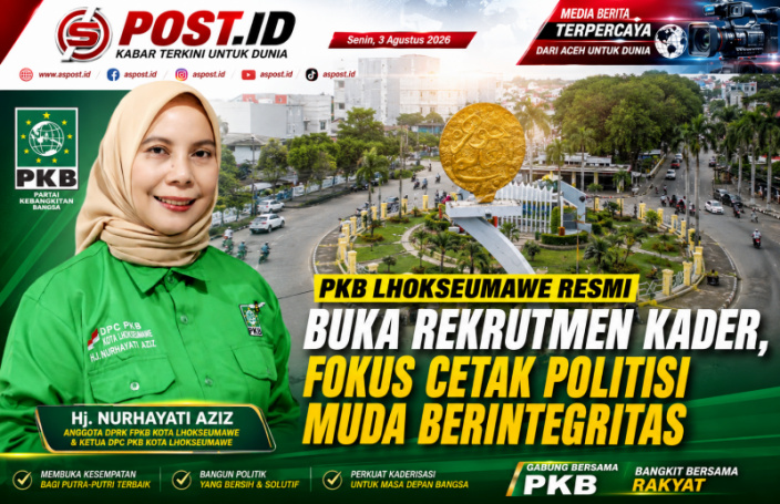 PKB Lhokseumawe Resmi Buka Rekrutmen Kader, Fokus Cetak Politisi Muda Berintegritas