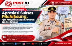Kapolsek Blang Mangat Apresiasi Sukses Pilchiksung, Ajak Masyarakat Jaga Keamanan dan Perdamaian