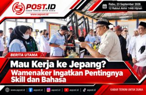 Mau Kerja ke Jepang? Wamenaker Ingatkan Pentingnya Skill dan Bahasa