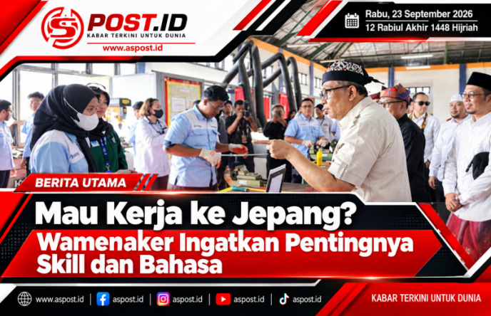 Mau Kerja ke Jepang? Wamenaker Ingatkan Pentingnya Skill dan Bahasa