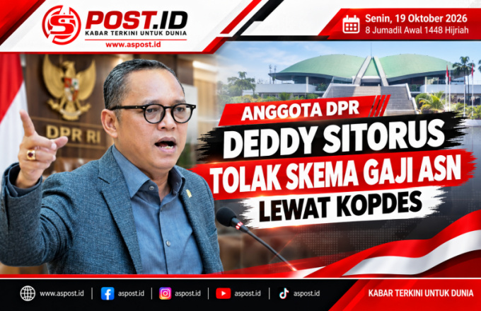 Anggota DPR Deddy Sitorus Tolak Skema Gaji ASN Lewat Kopdes