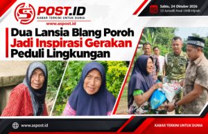 Dua Lansia Blang Poroh Jadi Inspirasi Gerakan Peduli Lingkungan